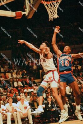 EX616 Dennis Rodman Detroit Pistons - Kenny Walker Knicks 8x10 11x14 16x20 Photo