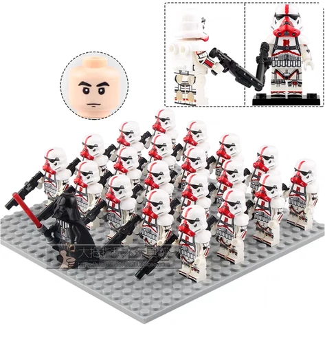 21x Star Wars 501st Clone Troopers Battle Pack-Figuren zum aussuchen Buildable~~ - Bild 11 von 46