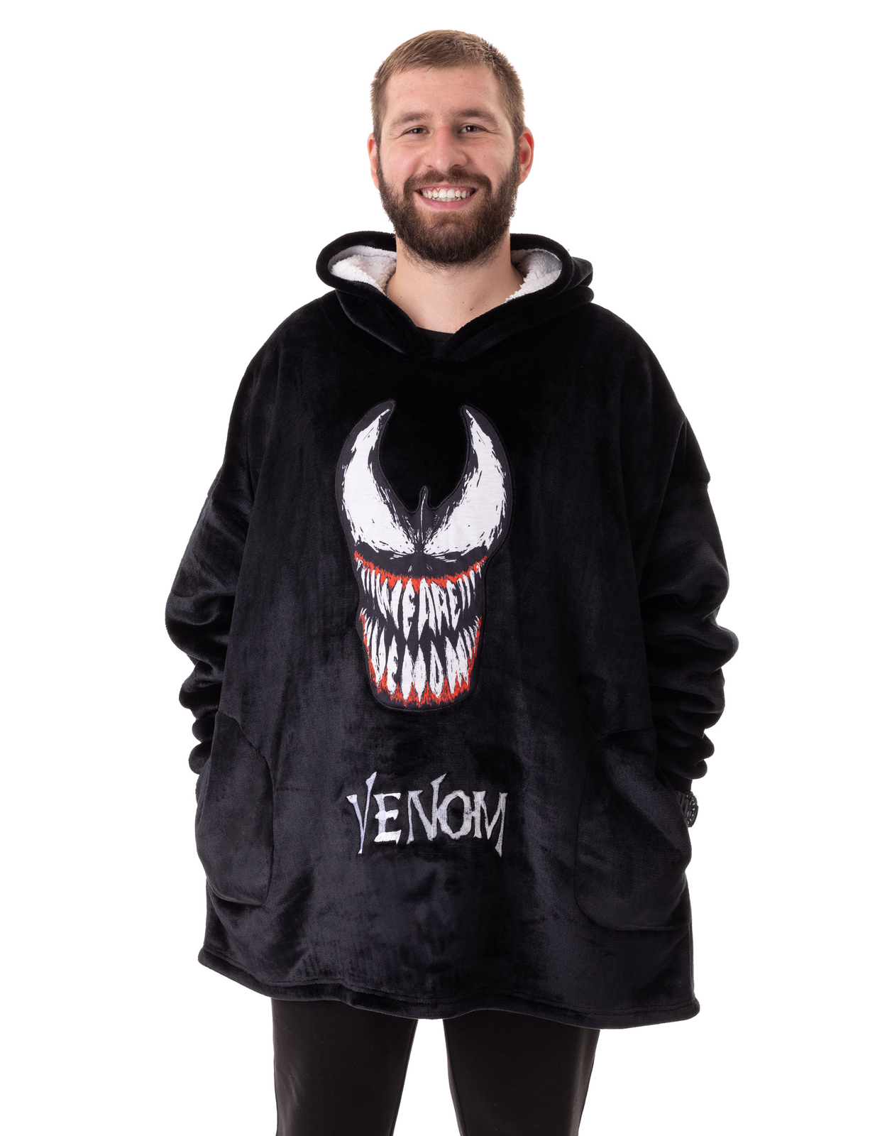 Мужская толстовка Marvel Schwarz Venom Blanket 8190₽