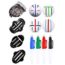 8 Pack Precision Golf Ball Marker Upgrade Golf Accessories 4 Golf Ball Markin...