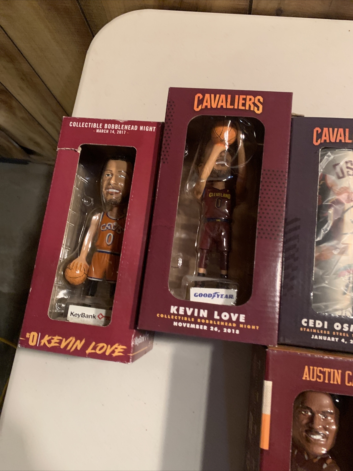 Cleveland Cavaliers Bobblehead/Collectible Giveaway Lot Of 14 20172020