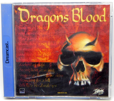 Dragons Blood - Action Adventure RPG by Interplay - SEGA Dreamcast - 2000