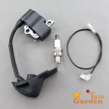 42414001306 Ignition Coil & Spark plug For Stihl BG56 BG56C BG86 BG86C SH56 Leaf