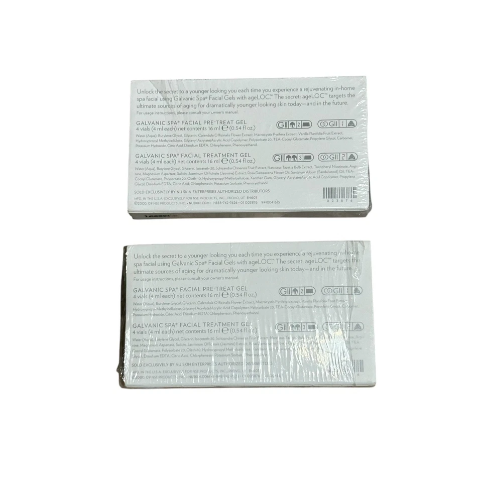 Geles faciales NuSkin Galvanic Spa Ageloc 2 cajas selladas caja abierta Nu Skin Foto 4 de 4