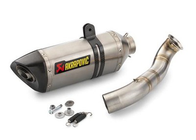 KTM AKRAPOVIC SLIP ON LINE EXHAUST PIPE 