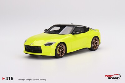 Nissan Fairlady Z Proto Spec 2023 Ikazuchi Gelb Rhd - Topspeed TS0415 1/18