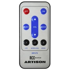 New Genuine For Artison RCC Nano One Subwoofer Sound Bar Remote Control 2000SW