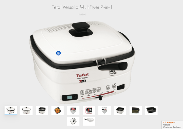 Tefal Versalio Deluxe 7 In 1 Recettes
