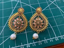 Indian bollywood boho hippie festival  Jumki Earring Women Fashion STUD earrings