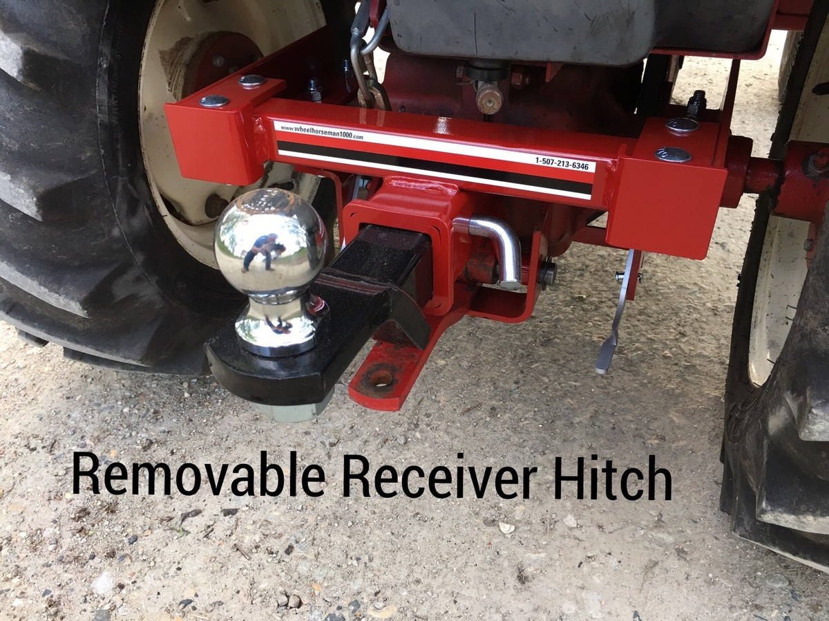 Toro Wheel Horse Removable Receiver Hitch (with mounting hardware