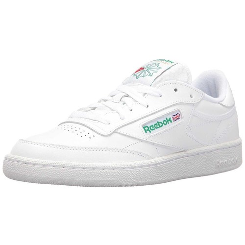 Reebok Uomo Reebok Club C 85 Scarpe Sneaker Uomo Bianco Ar0456-white-green  39196 | eBay