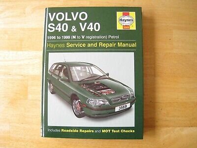 VOLVO S40 & V40 PETROL 1996 1999 HAYNES WORKSHOP SERVICE REPAIR MANUAL