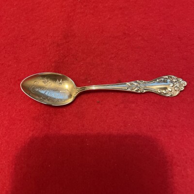 Beautiful Vintage Sterling Silver Excelsior Springs MO Souvenir Spoon 3 3/4''