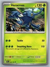 Heracross 6/193 Paldea Evolved Uncommon Pokémon TCG 2023