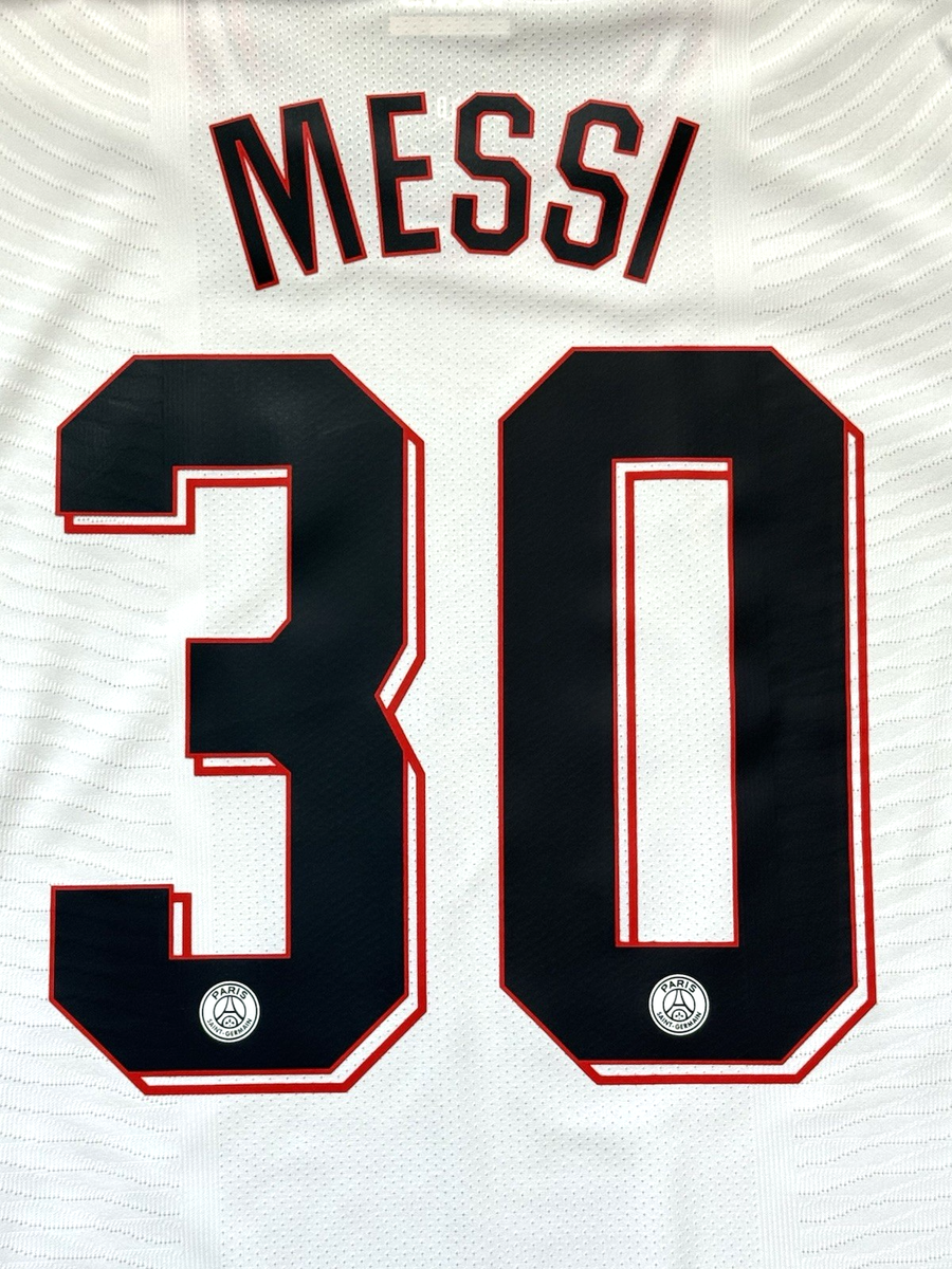 2021/22 PSG Authentic Fourth UCL Jersey #30 Messi Medium