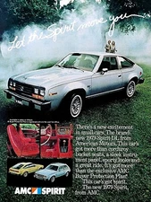 1979 AMC Spirit Vintage The Spirit Move You Original Print Ad 8.5 x 11"