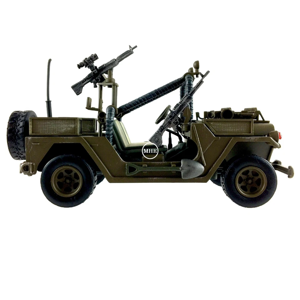 Тактический джип 1:18 21st Century Toys Ultimate Soldier война во Вьетнаме печать ВМС США - Изображение 3 из 4