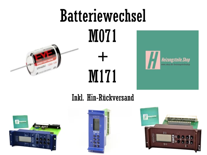 Batteriewechsel Service Buderus Modul M071 / M171 Ecomatic 3000 Inkl. Versand - Bild 3 von 4