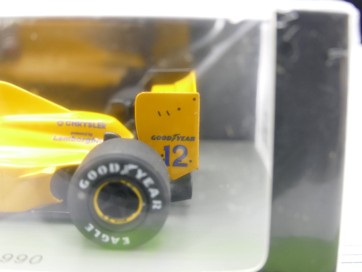 トランプ Lotus #01 Tobacco 032 ONYX 1 43 Lotus Judd 101 Satoru Nakajima 1989