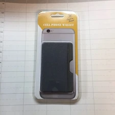 Universal Adhesive Pocket Stick On Wallet Card Holder Pouch Case For Cell Phone