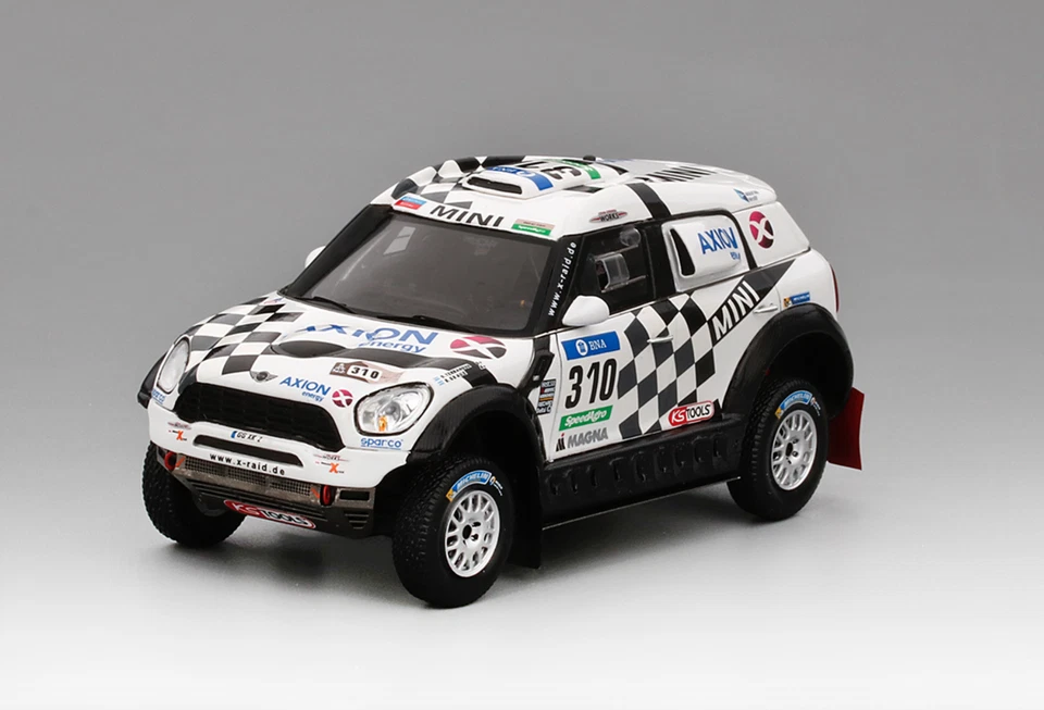 1/43 True Scale Models TSM Mini Countryman 2016 Dakar Rally   TSM430235 - Image 3 of 4
