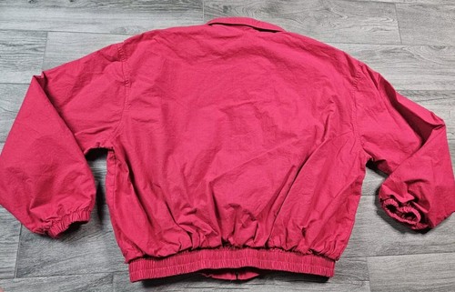 Texaco Havoline Racing Swingster Zip-up Red Jacket Men’s 2XL Made In USA - Picture 5 of 7
