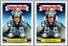 The Day The Earth Stood Still Gort Klaatu Garbage Pail Kids GPK Spoof 2-Card Set