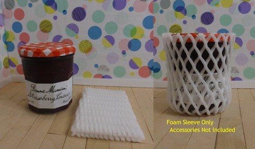 Foam Sleeves Protective Netting, 100 Pieces; Bottles, Speciality Products, Fruit - Picture 3 of 9