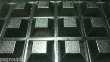 4 SELF ADHESIVE RUBBER FEET BUMPERS 0.81" x 0.3" BLACK BUMPER FEET LG + SAMPLES