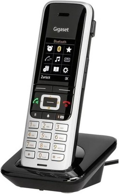 Gigaset S850HX Schnurlostelefon, Schwarz, S30852-H2605-B101 DECT-Mobilteil