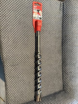 Milwaukee 48-20-3970 1-1/4'' X 10'' X 15'' SDS Max 4 Cutter Carbide Bit