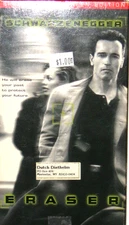 Eraser, Arnold Schwarzenegger, Vanessa Williams, VHS