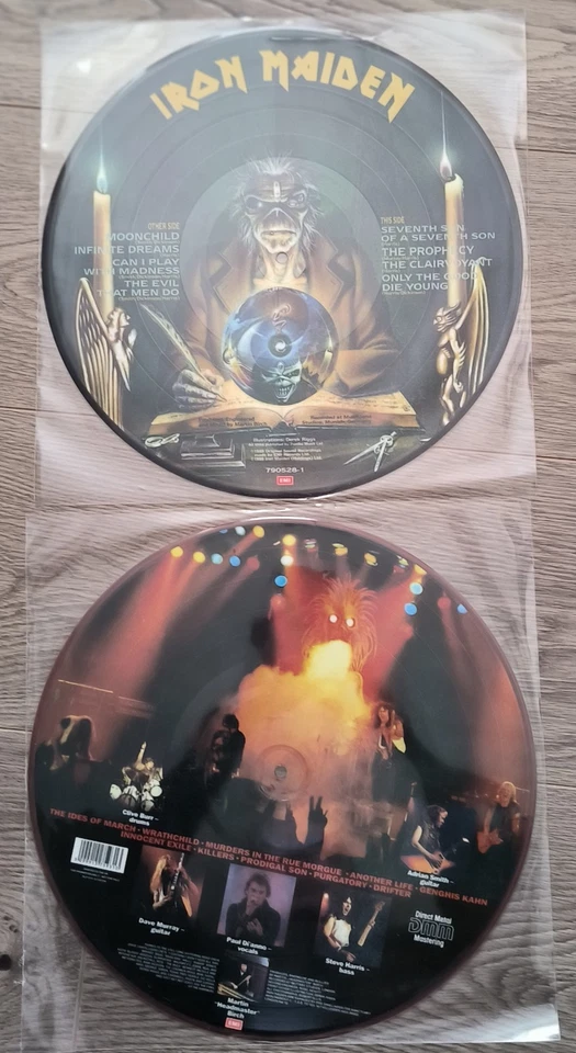 Iron Maiden /Killers/ /Seventh son of a seventh son/ picture lp - Image 2 of 2
