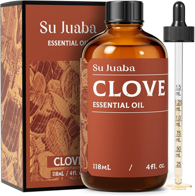 #ad Clove Oil for Teeth and Gums Oral Care Toothache Relief amp; Fresh Breath DIY $11.29