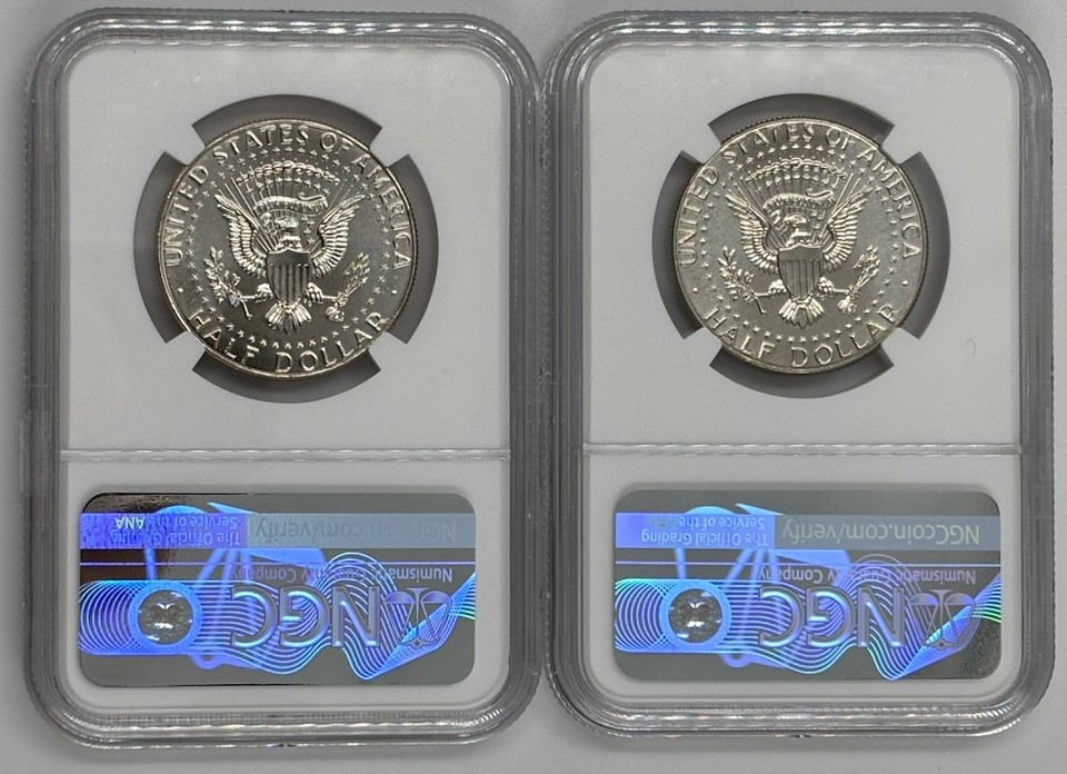 2025 P D KENNEDY NGC MS 67 HALF DOLLAR 🔥LAST YEAR FACING WEST🔥 | eBay