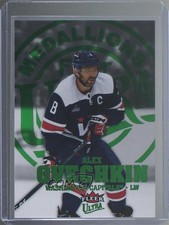 2023-24 Upper Deck Fleer Ultra Medallions Emerald Green 3/10 Alex Ovechkin 0d95