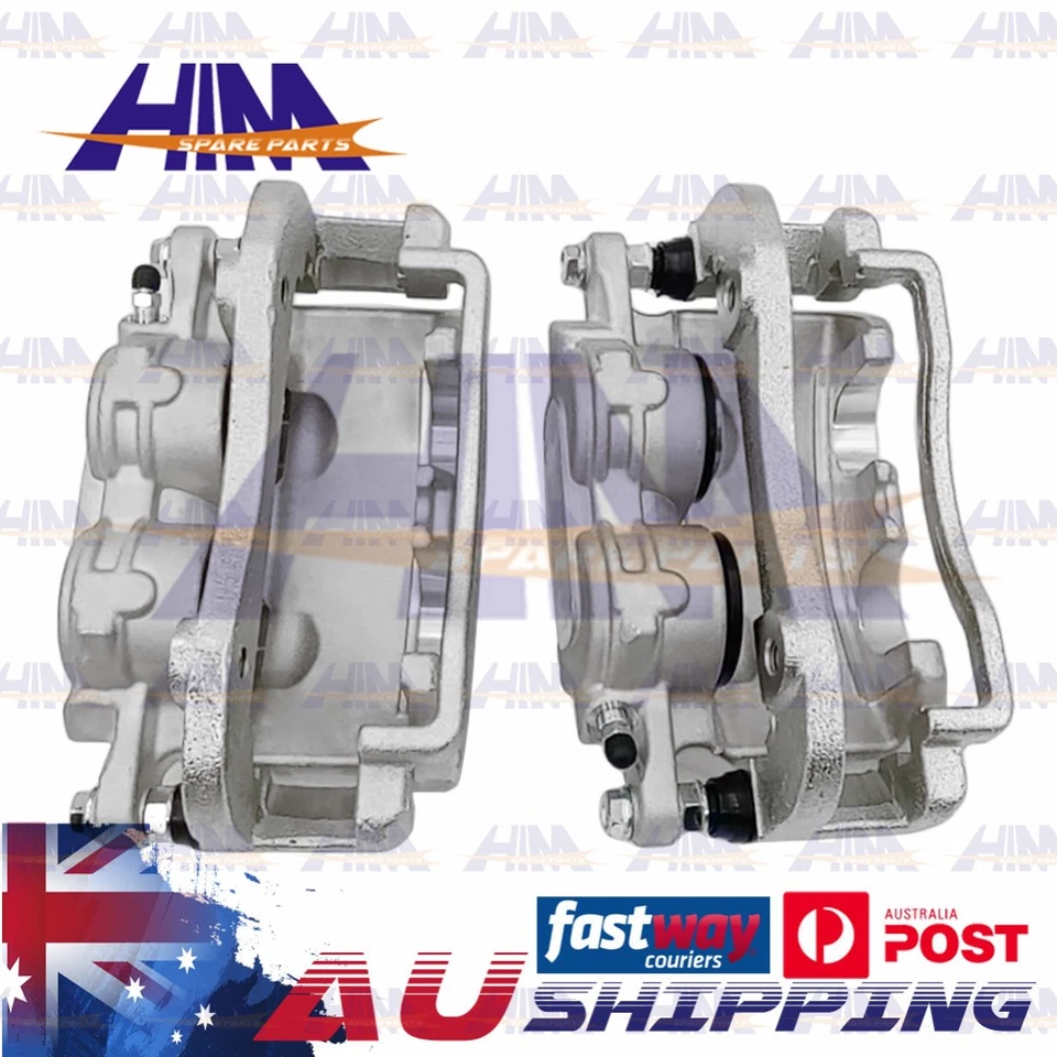 Pair Front Disc Brake Calipers for Ford Falcon BA BF FG 2002~2014 Left + Right - image 2 of 4