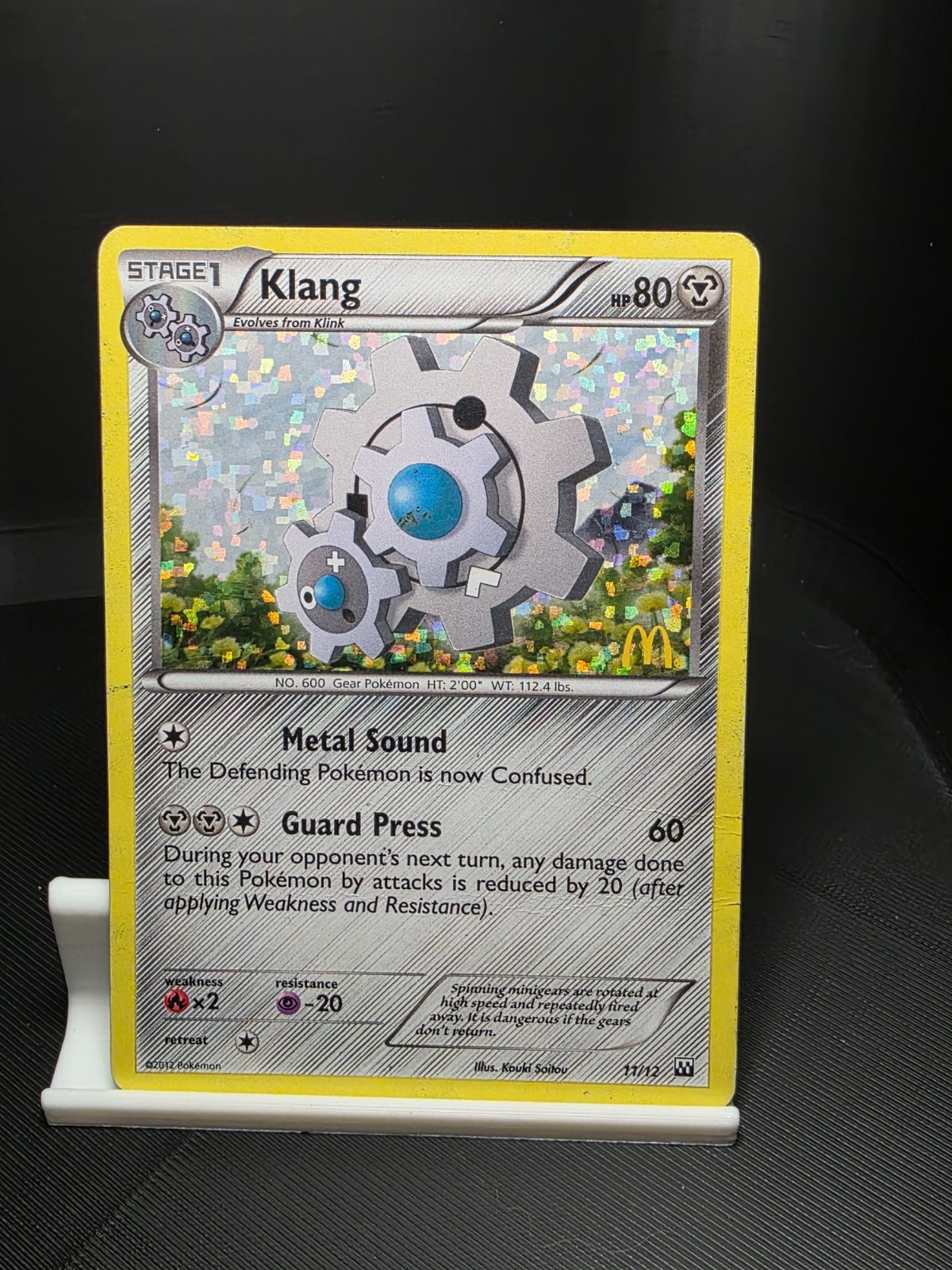 Klang - 11/12 011/012 Holo McDonald's Promos 2012 DMG Pokémon TCG