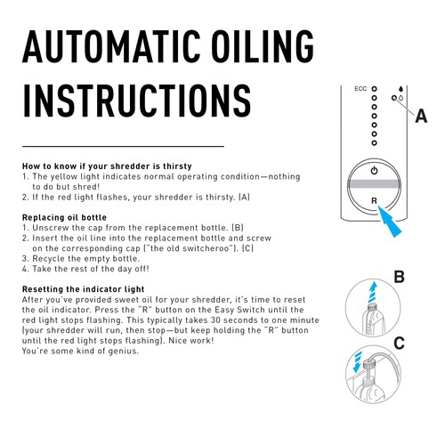 IDEAL Special High-Cling Lubricating Oil for ideal Shredders Great for Any Au... - Picture 2 of 4