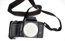 Pentax PZ-20 35mm SLR Film Camera W/ 2 AF Lenses, Cable Switch, Tested