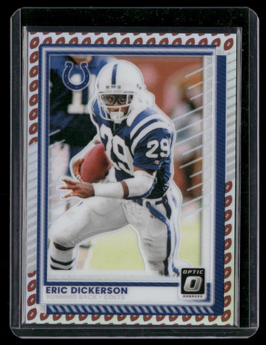 2025 Panini Donruss Optic Football Eric Dickerson #59 Mini Football 1/16