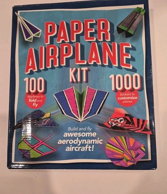 Paper Airplane Kit: Build and Fly Awesome Aerodynamic Aircraft! - 