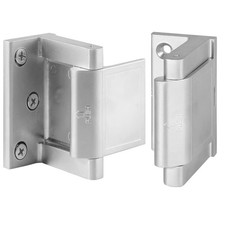 Door Reinforcement Lock, 2 Pack Child Proof Stainless Steel for Inward Doors