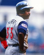 Eddie Murray California Angels looks on before a MLB game at US Ce- Old Photo