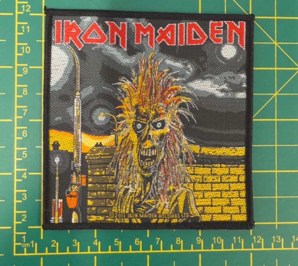 Iron Maiden Iron Maiden Woven Sew On Packed Patch Officially Licensed