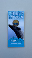 Australia 2013 $1 Polar Animals Series Humpback Whale Coloured Coin UNC