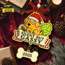 Dog Pooping Christmas Ornament Exchange Ideas - Funny Christmas Ornaments for Wo