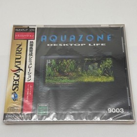 Aquazone Sega Saturn Japan CIB Complete in Box NTSC-J