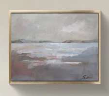 Original Impressionist Painting on 11 in x14 in Canvas - Signed by the Artist