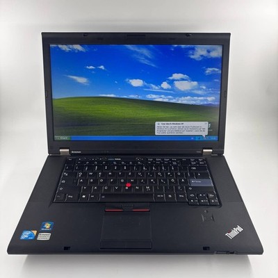 Lenovo ThinkPad T510 15,6'' Laptop i5-M520 3GB 465GB HDD Windows XP Retro Gaming